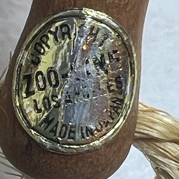 Mid-Century Zoo Line Wooden Monkey Rope Figurine Kay Bojesen 1950’s - Picture 9 of 9